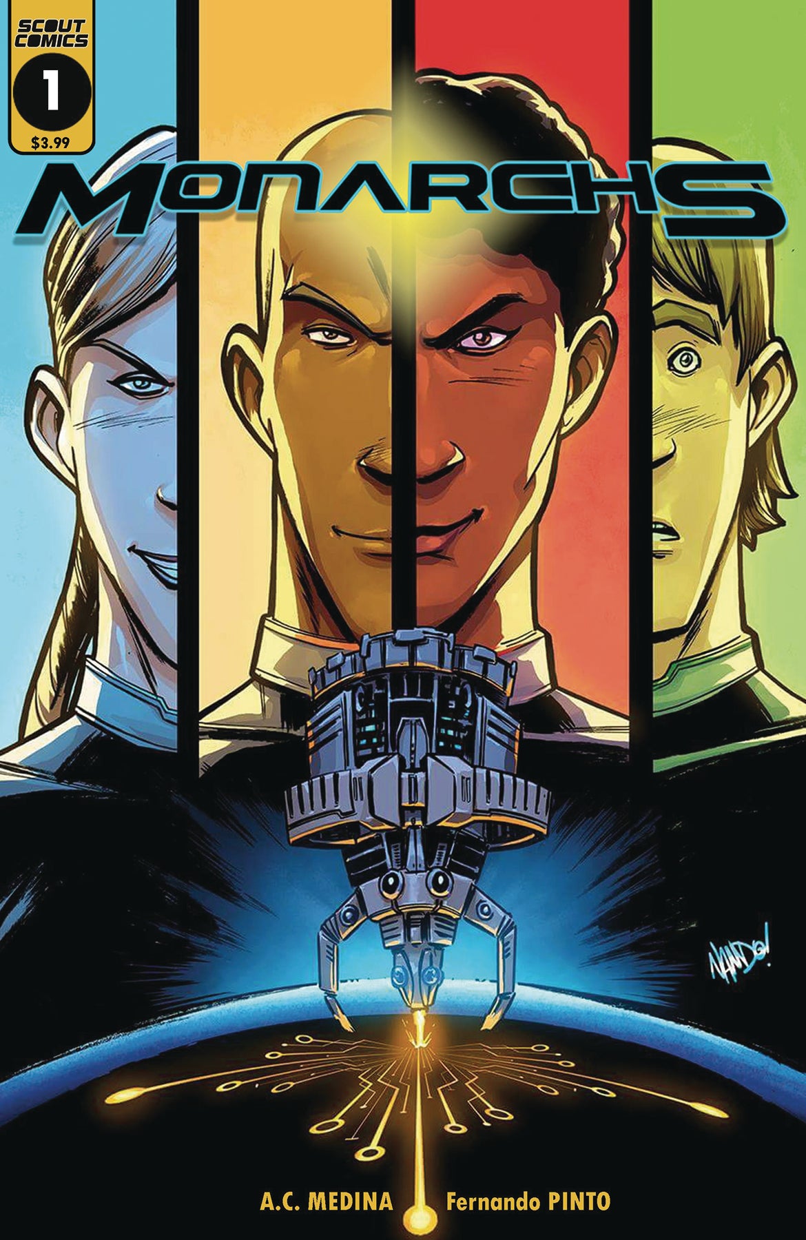 MONARCHS #1 COVER