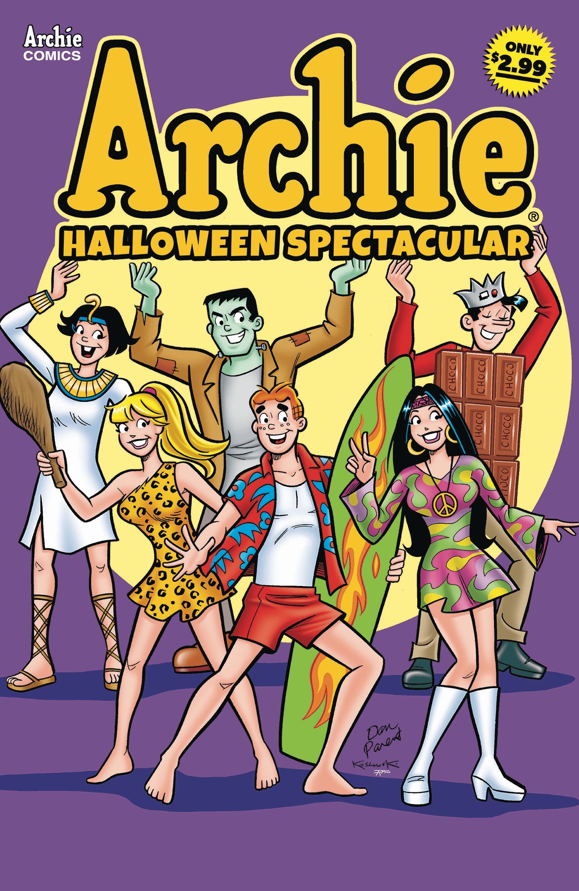 ARCHIES HALLOWEEN SPECTACULAR #1 COVER