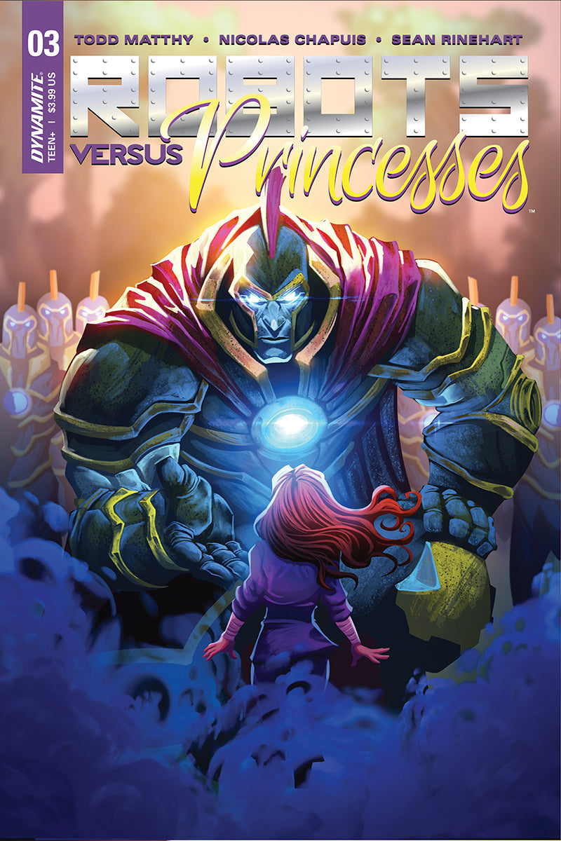 ROBOTS VS PRINCESSES #3 CVR ACHAPUIS COVER