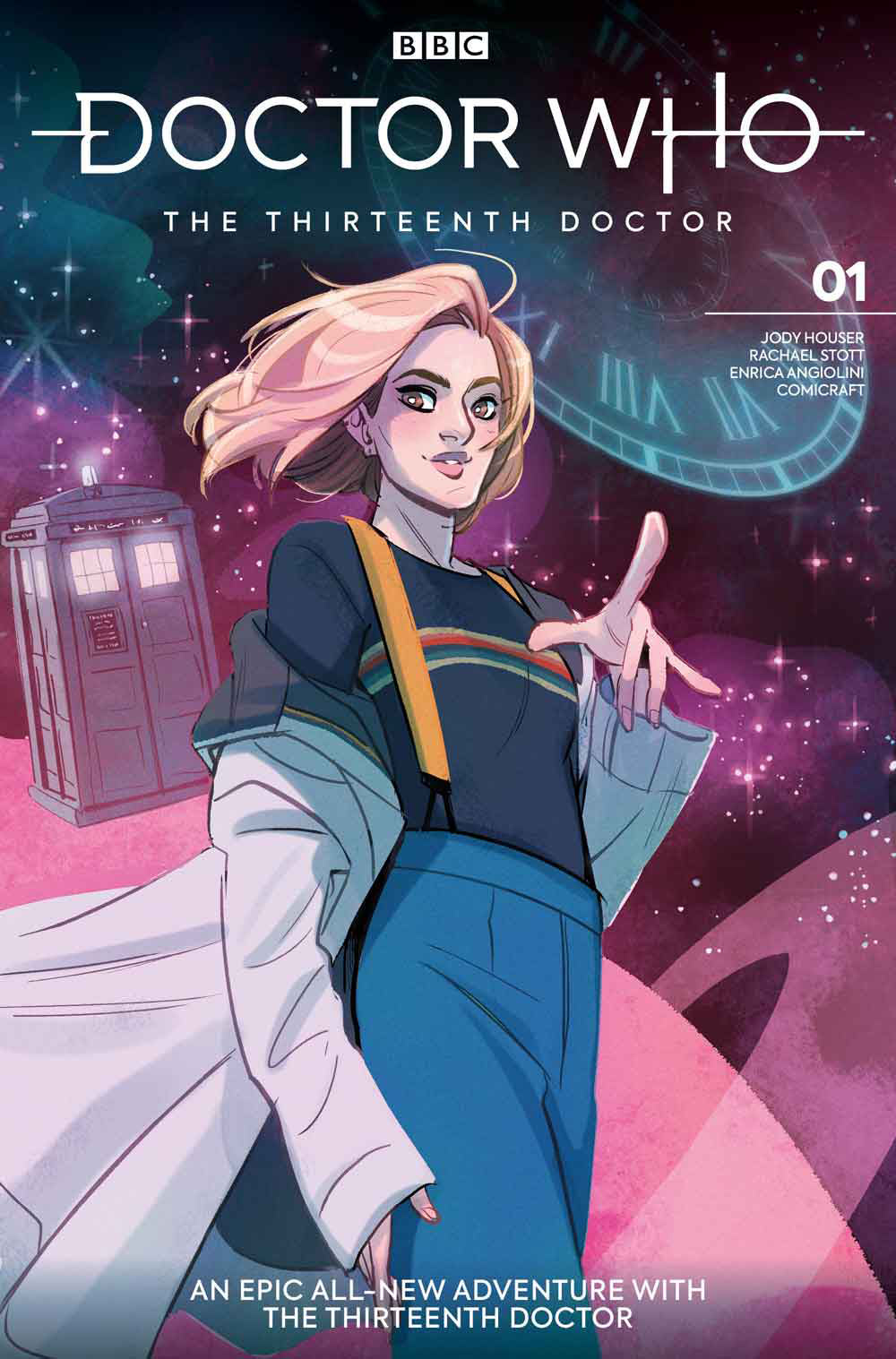 DOCTOR WHO 13TH #1 CVR A TARR COVER