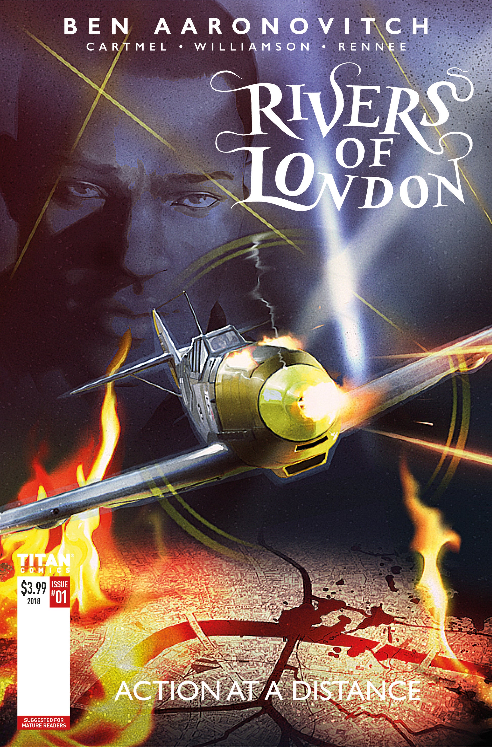 RIVERS OF LONDON #1 (OF 4) ACTION AT A DISTANCE (MR) COVER