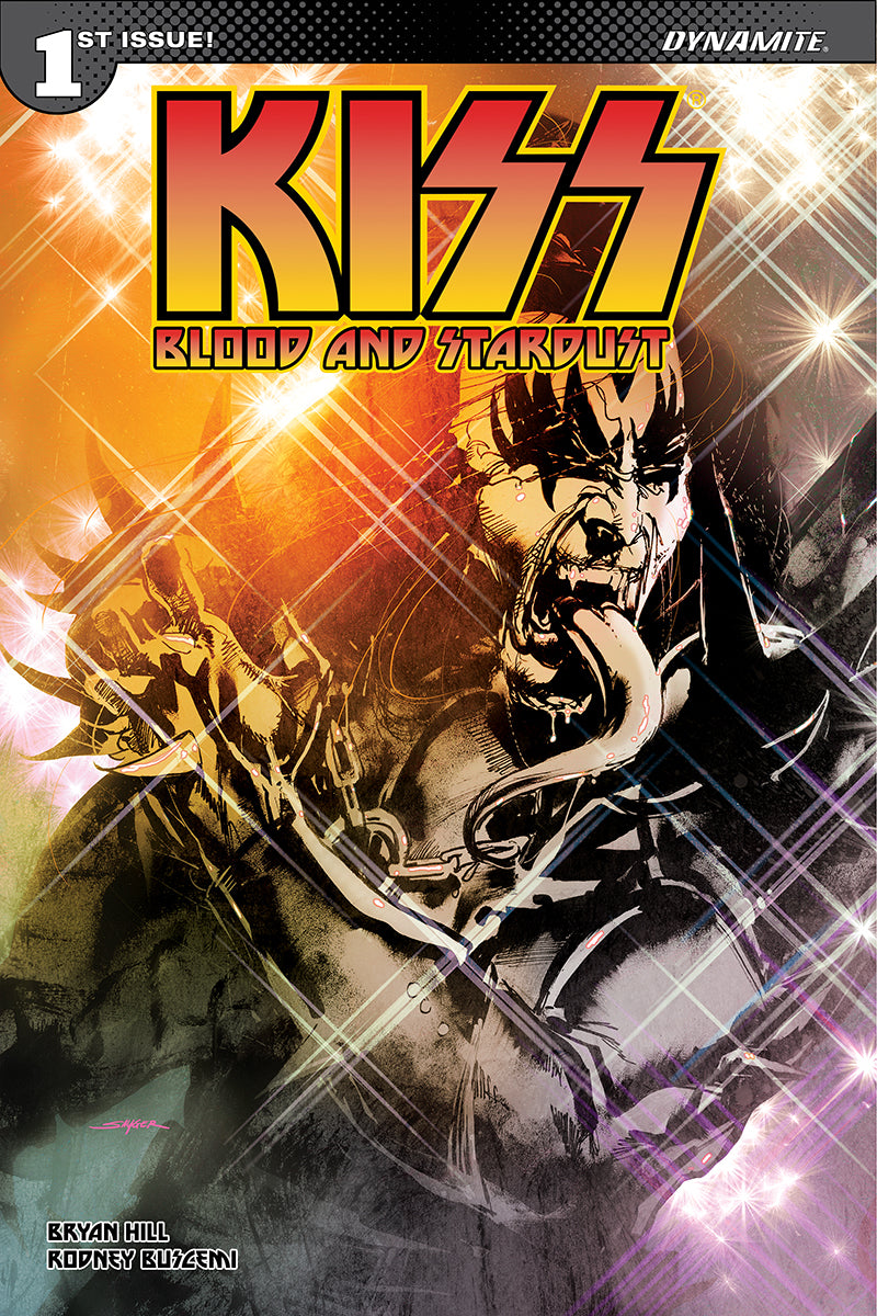 KISS BLOOD STARDUST #1 CVR A SAYGER DEMON COVER