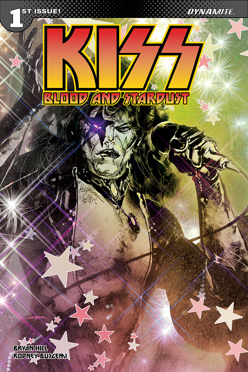 KISS BLOOD STARDUST #1 CVR B SAYGER STARCHILD COVER
