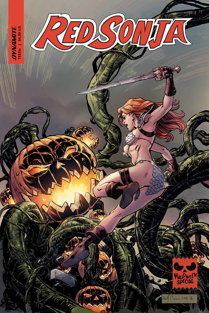 RED SONJA HALLOWEEN SPECIAL ONE SHOT COVER