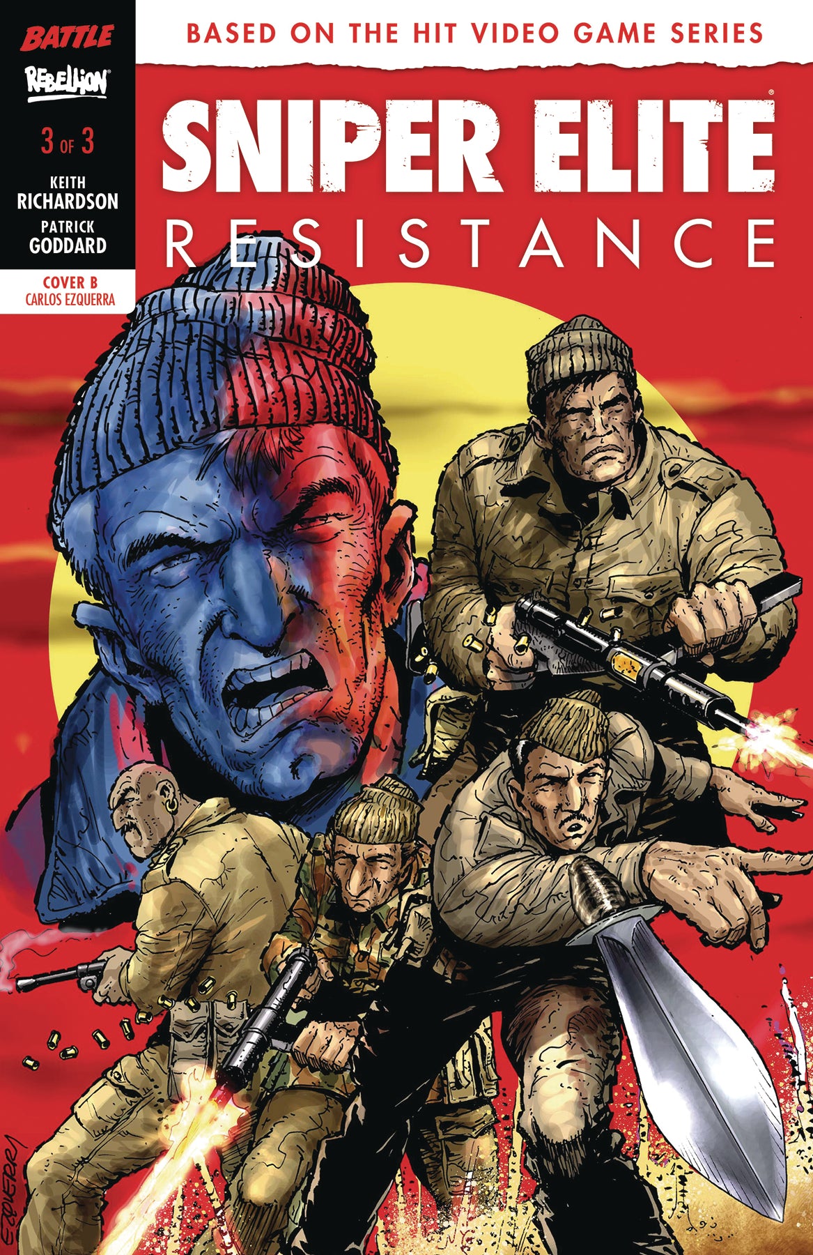 SNIPER ELITE RESISTANCE #3 CVR B EZQUERRA COVER