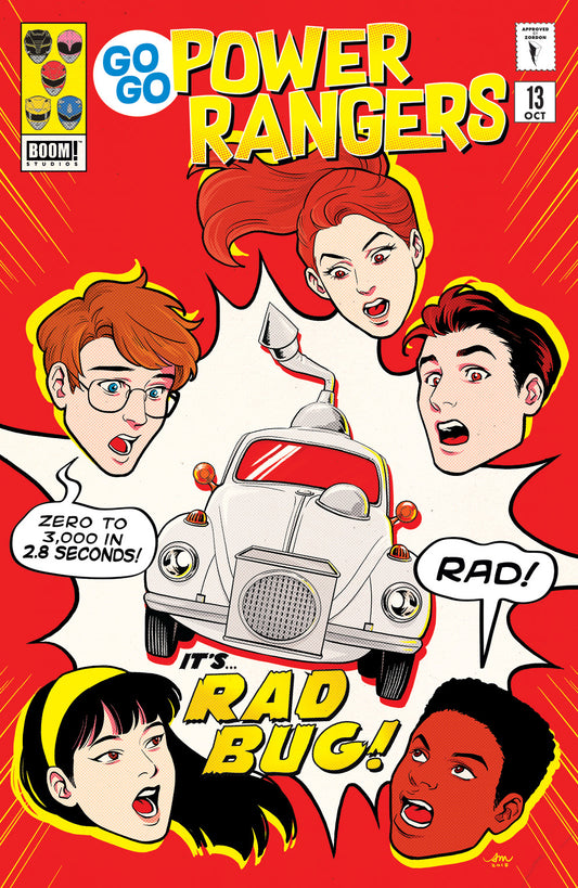 GO GO POWER RANGERS #13 SUBSCRIPTION MOK VAR SG COVER