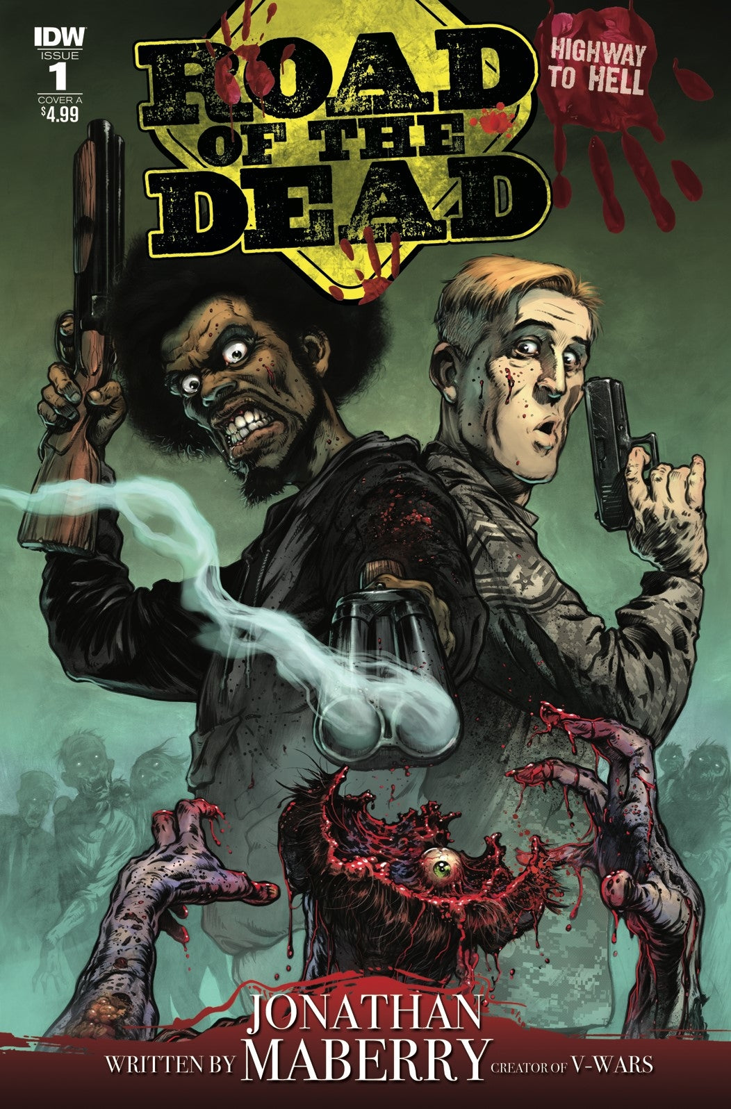 ROAD OF THE DEAD HIGHWAY TO HELL #1 CVR A SANTIPEREZ COVER