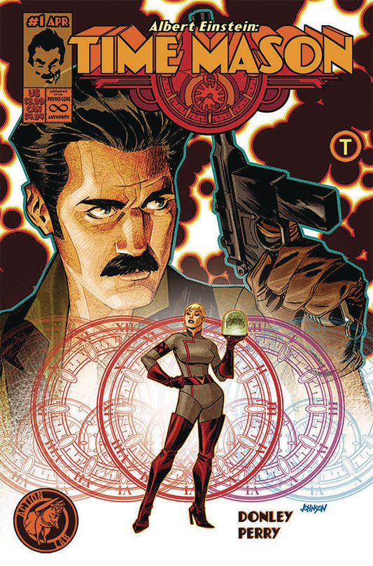 ALBERT EINSTEIN TIME MASON #1 CVR A JOHNSON COVER