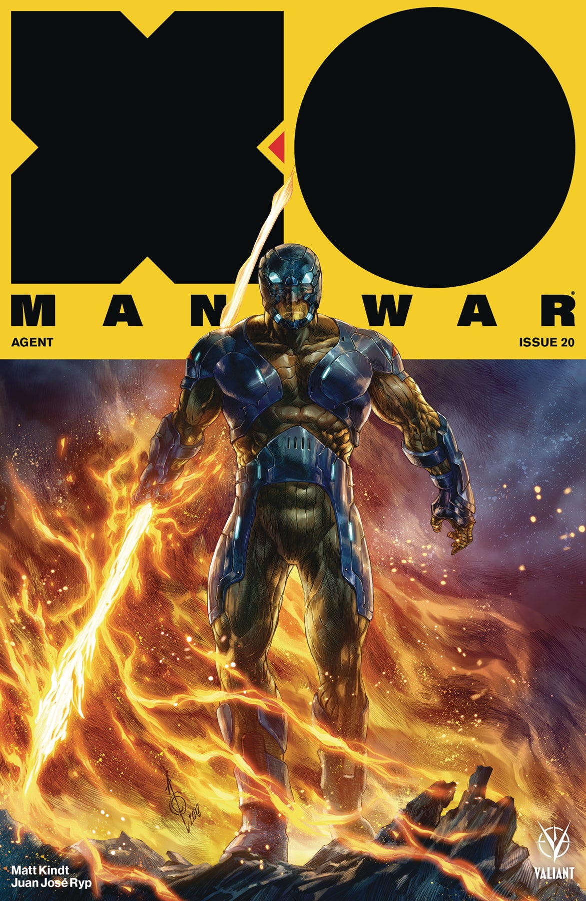X-O MANOWAR (2017) #20 CVR B QUAH COVER