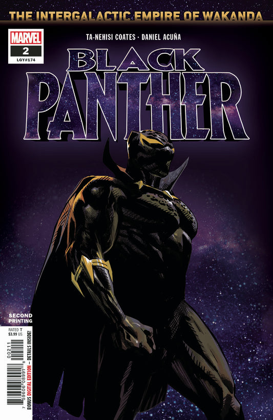 BLACK PANTHER #2 2ND PTG ACUNA VAR COVER