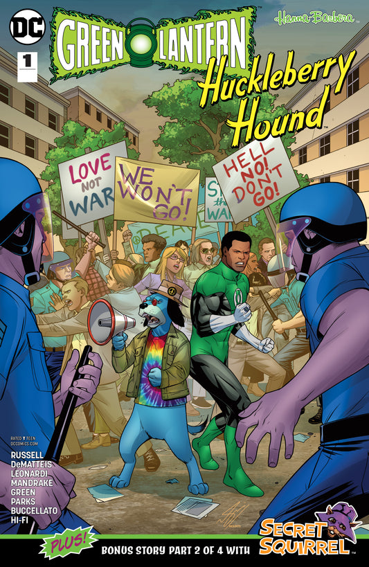 GREEN LANTERN HUCKLEBERRY HOUND SPECIAL #1 COVER