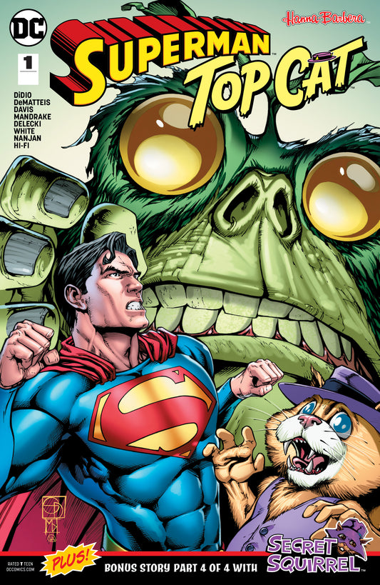 SUPERMAN TOP CAT SPECIAL #1 COVER