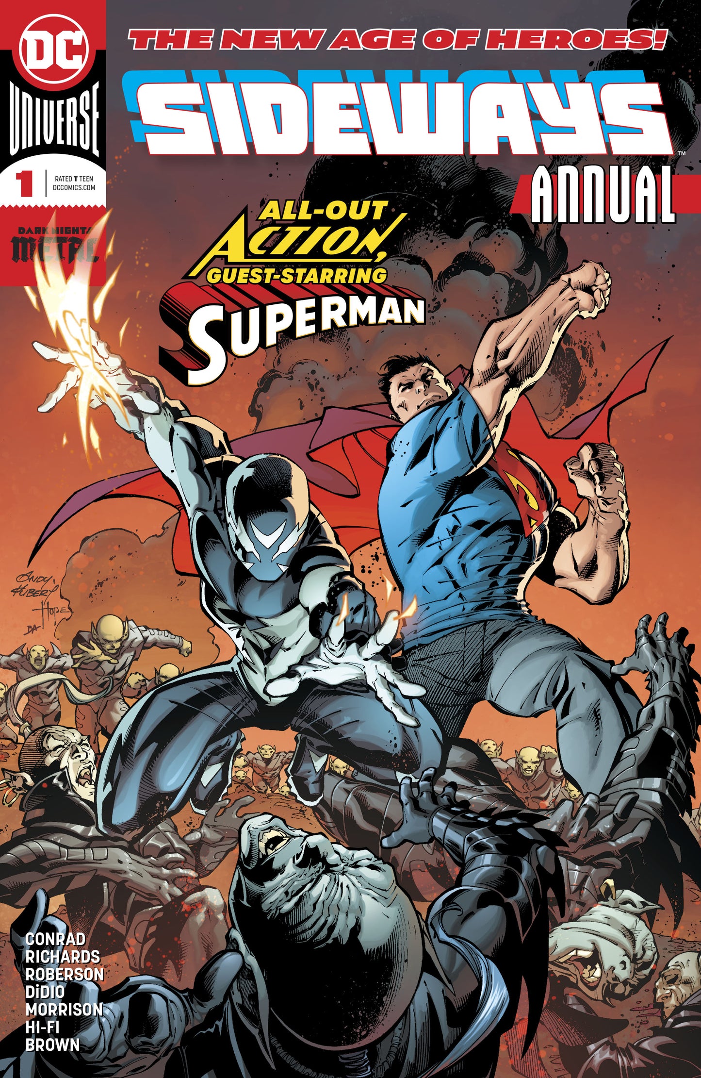 SIDEWAYS ANNUAL #1 COVER