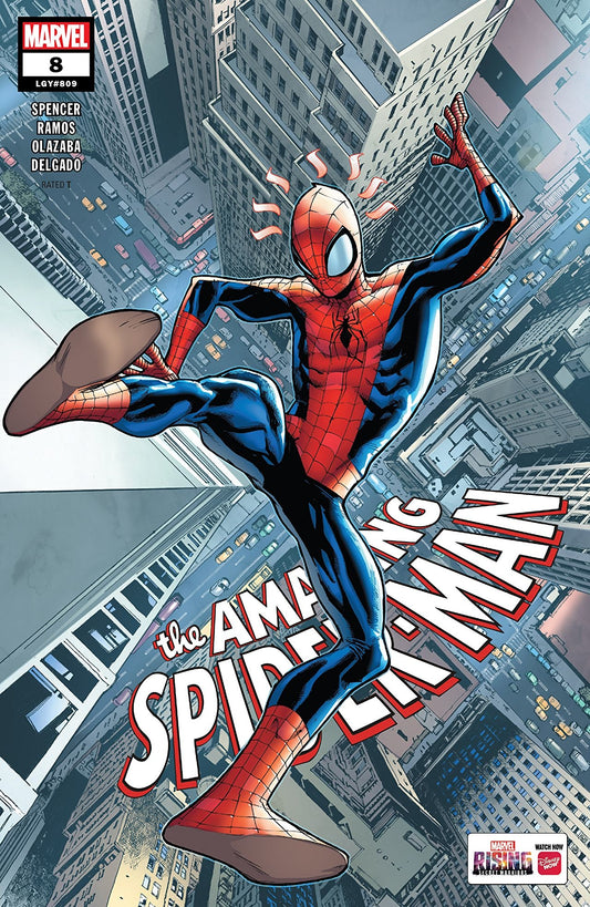 AMAZING SPIDER-MAN #8 COVER