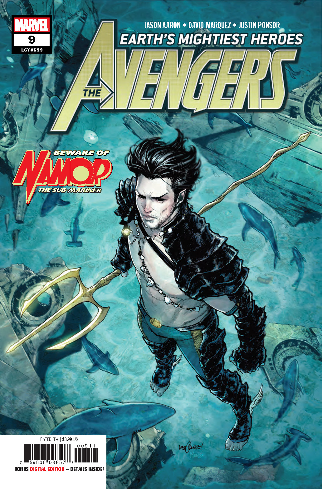 AVENGERS #9 COVER