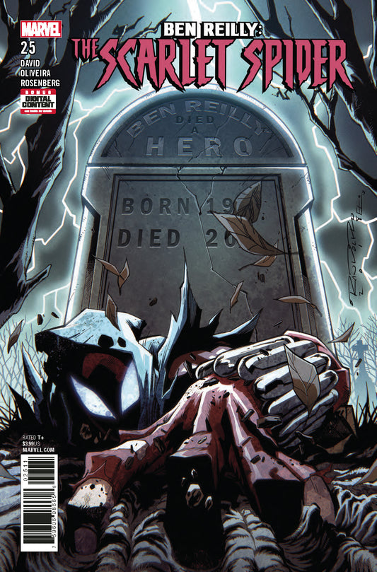 BEN REILLY SCARLET SPIDER #25 COVER