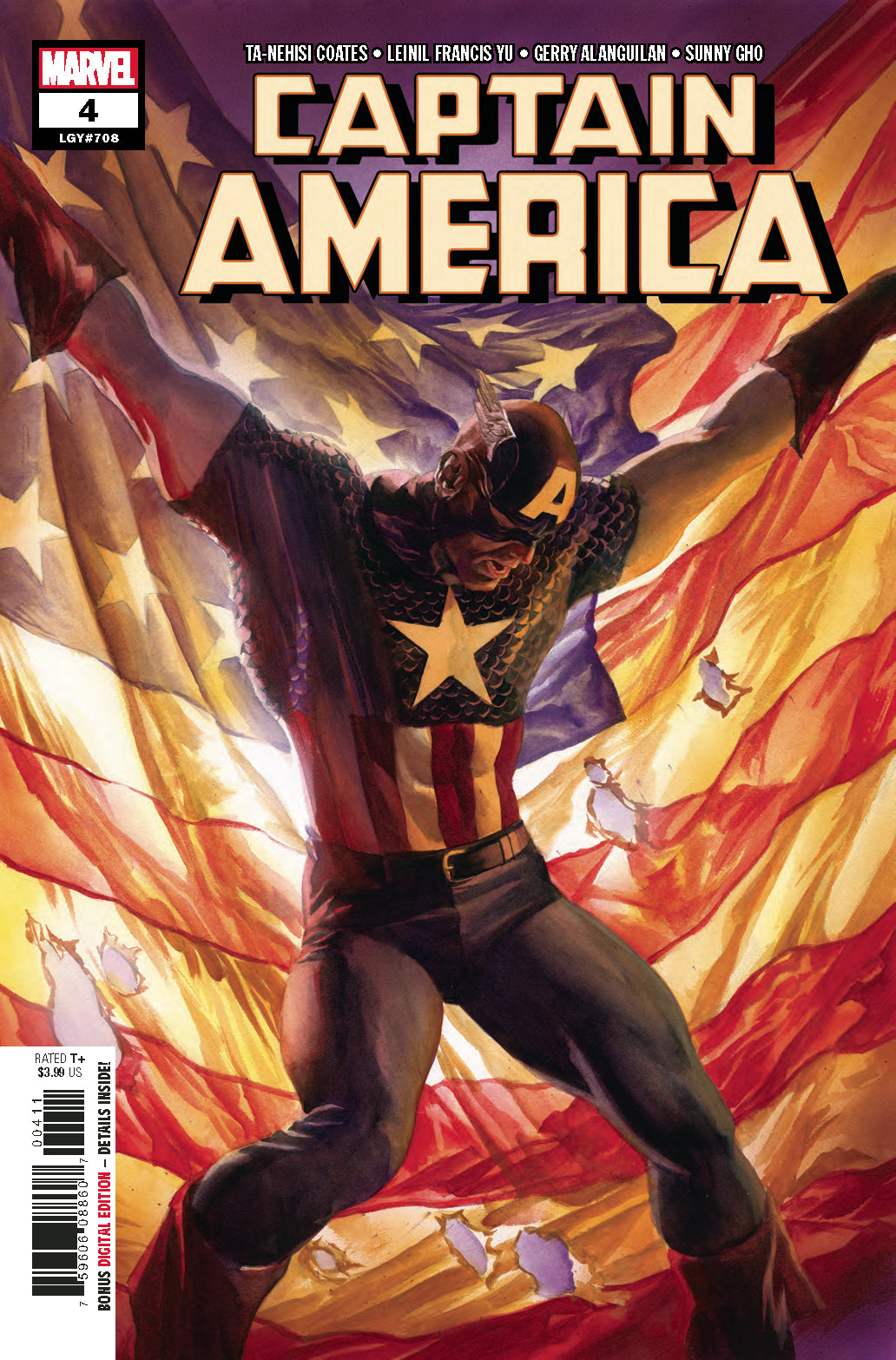 CAPTAIN AMERICA #4 COVER