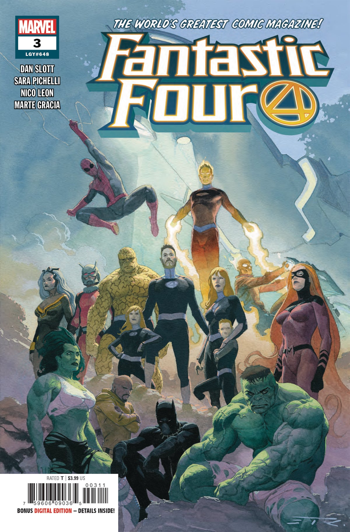 FANTASTIC FOUR #3 COVER