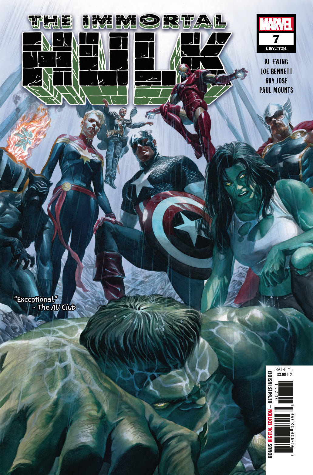 IMMORTAL HULK #7 COVER