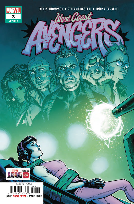 WEST COAST AVENGERS #3 COVER