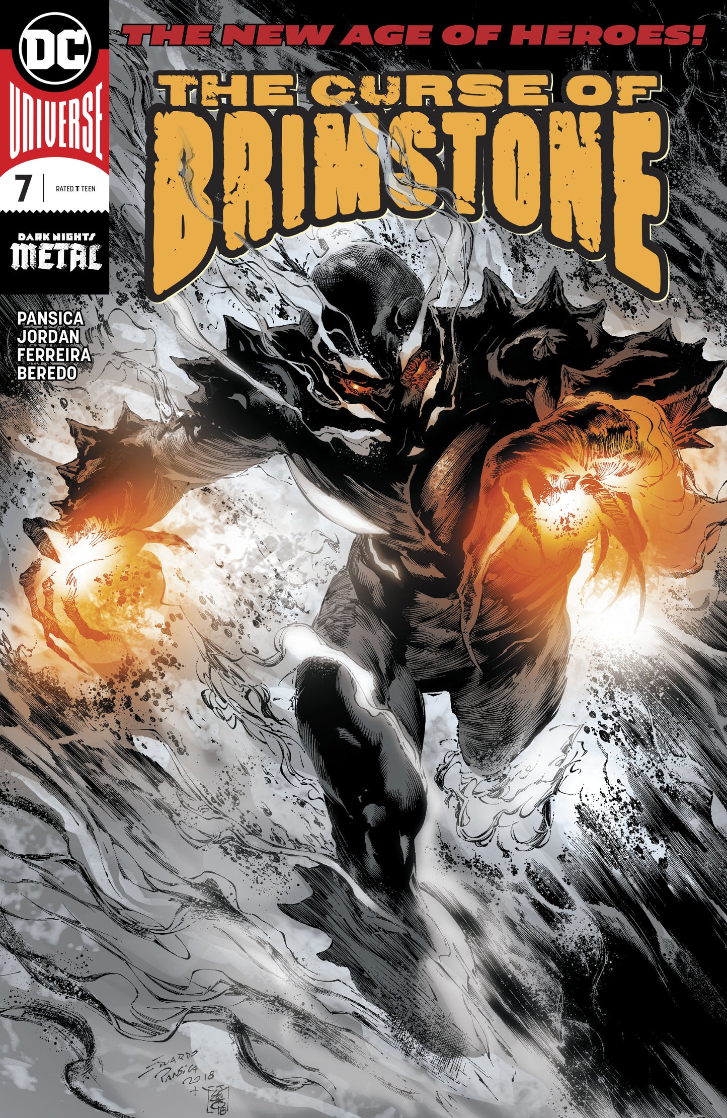 CURSE OF BRIMSTONE #7 FOIL COVER