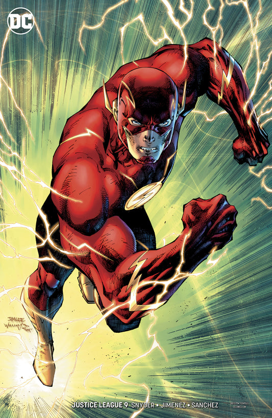 JUSTICE LEAGUE #9 VAR ED (DROWNED EARTH) COVER