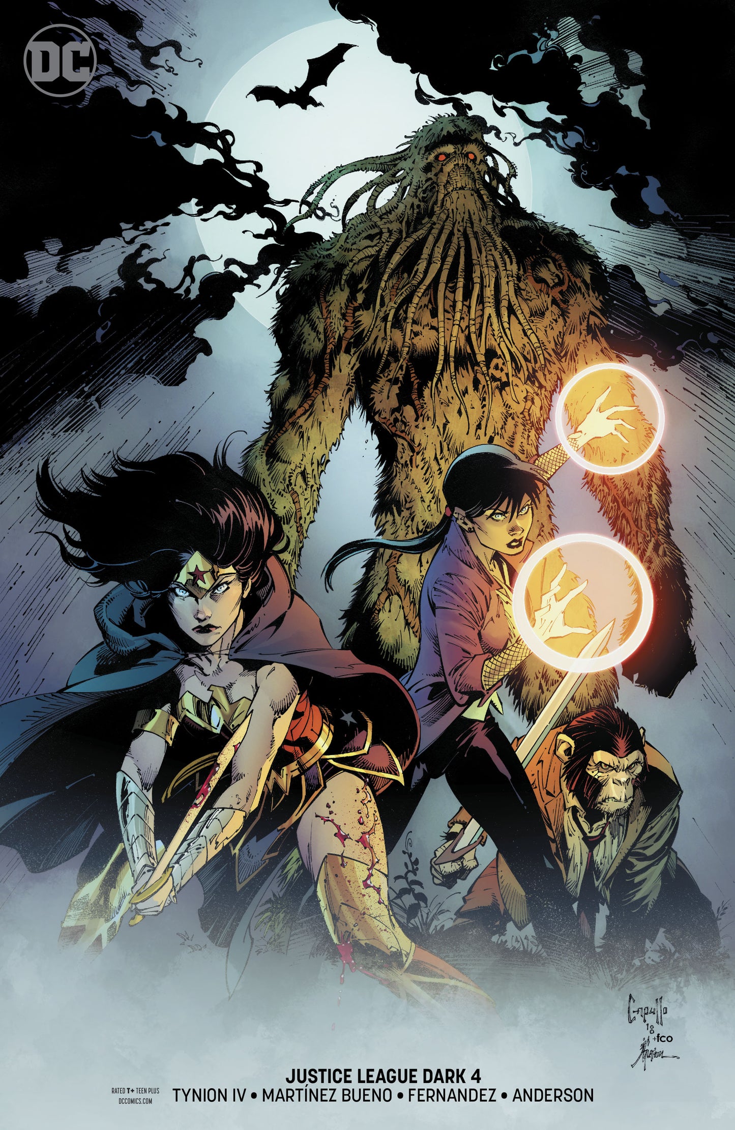 JUSTICE LEAGUE DARK #4 VAR ED (WITCHING HOUR) COVER