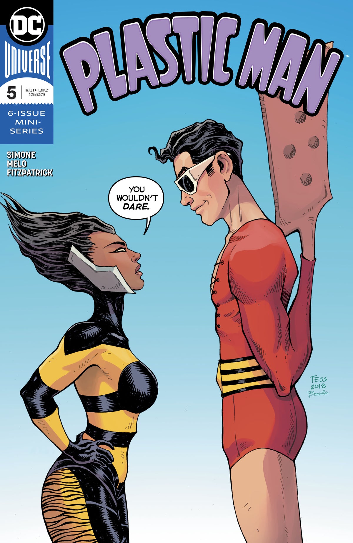 PLASTIC MAN #5 (OF 6) COVER