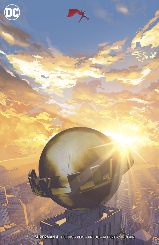 SUPERMAN #4 VAR ED COVER