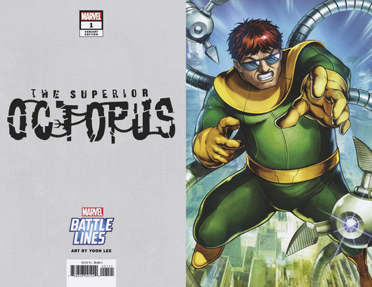 SUPERIOR OCTOPUS #1 YOON LEE MARVEL BATTLE LINES VAR COVER