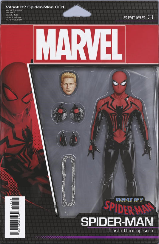 WHAT IF? SPIDER-MAN #1 CHRISTOPHER ACTION FIGURE VAR COVER