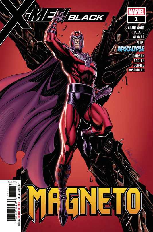 X-MEN BLACK MAGNETO #1 COVER