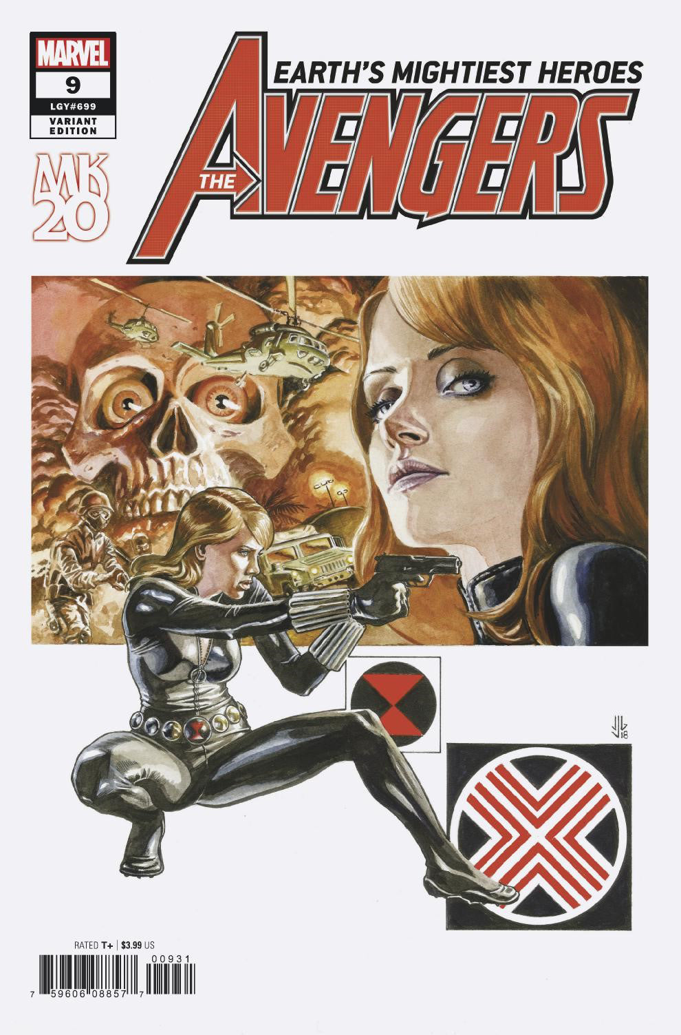 AVENGERS #9 JONES MKXX VAR COVER