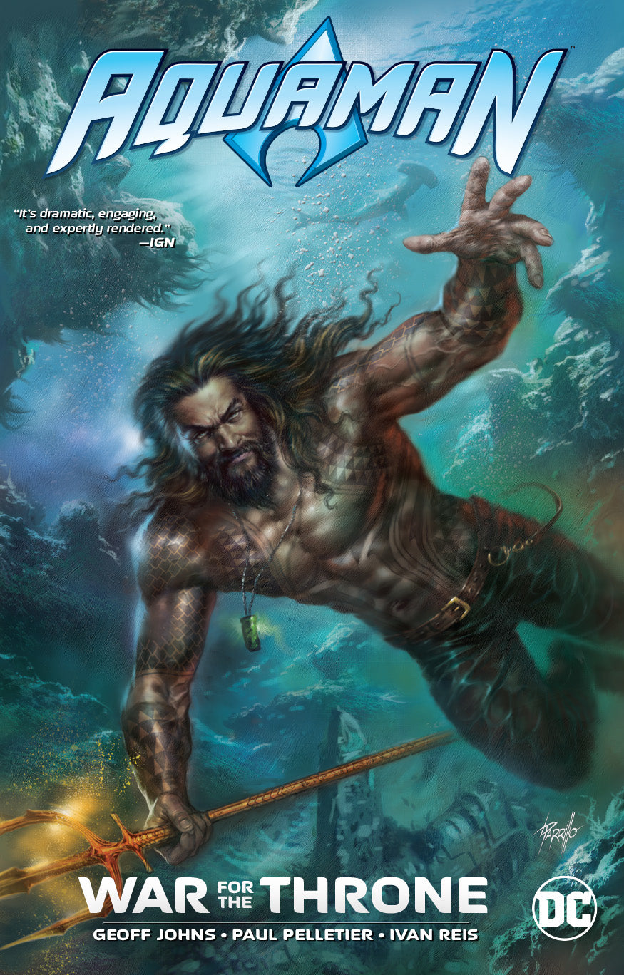 AQUAMAN WAR FOR THE THRONE TP NEW ED COVER