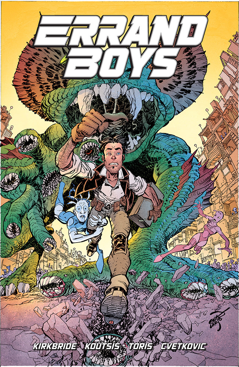 ERRAND BOYS #1 (OF 5) CVR B LARSEN COVER