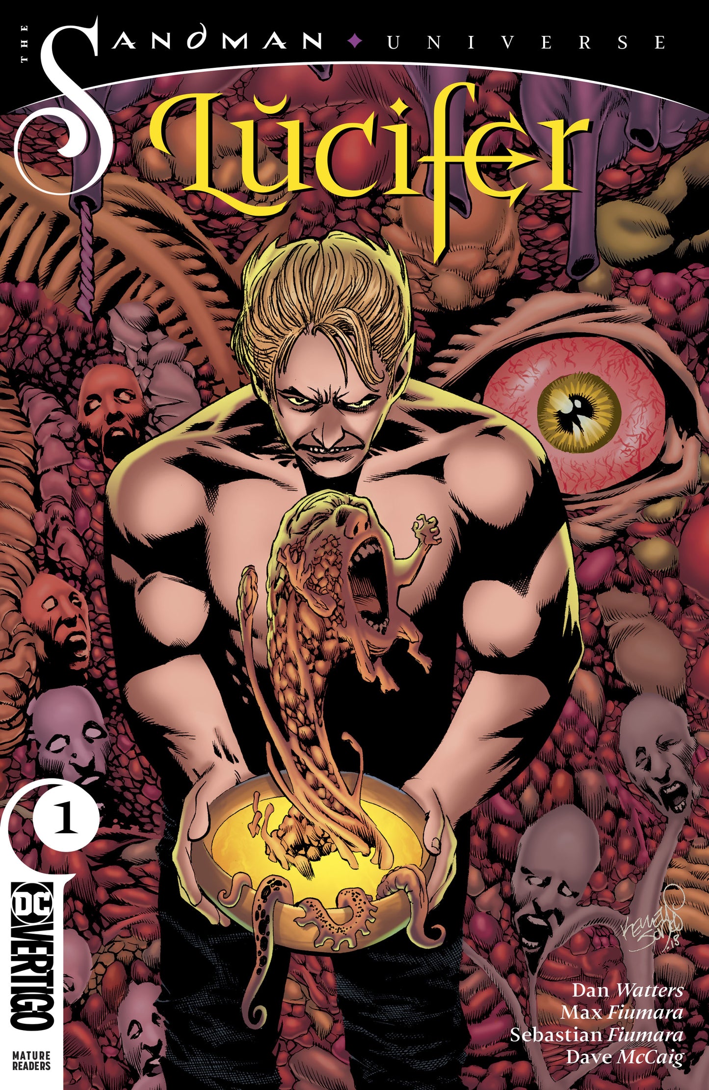 LUCIFER #1 VAR ED (MR) COVER