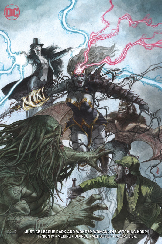 JL DARK & WONDER WOMAN THE WITCHING HOUR #1 VAR ED COVER