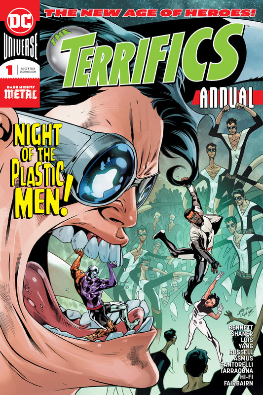 TERRIFICS ANNUAL #1 COVER