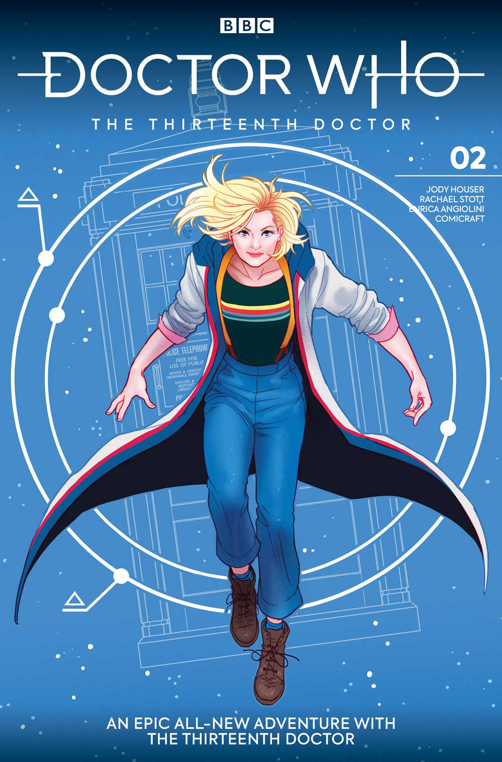 DOCTOR WHO 13TH #2 CVR A GANUCHEAU COVER