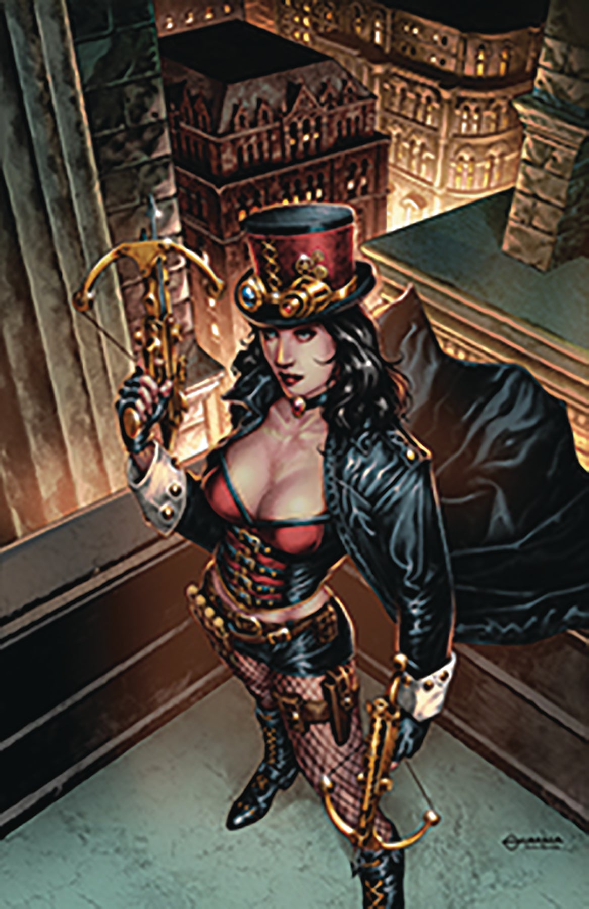 VAN HELSING SWORD OF HEAVEN #1 (OF 6) CVR A VIGONTE COVER