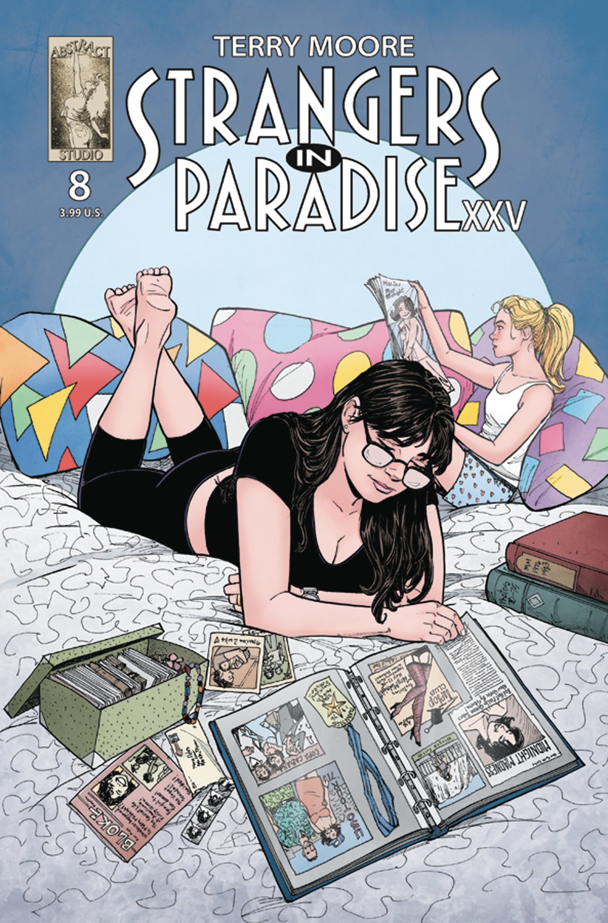 STRANGERS IN PARADISE XXV #8 COVER