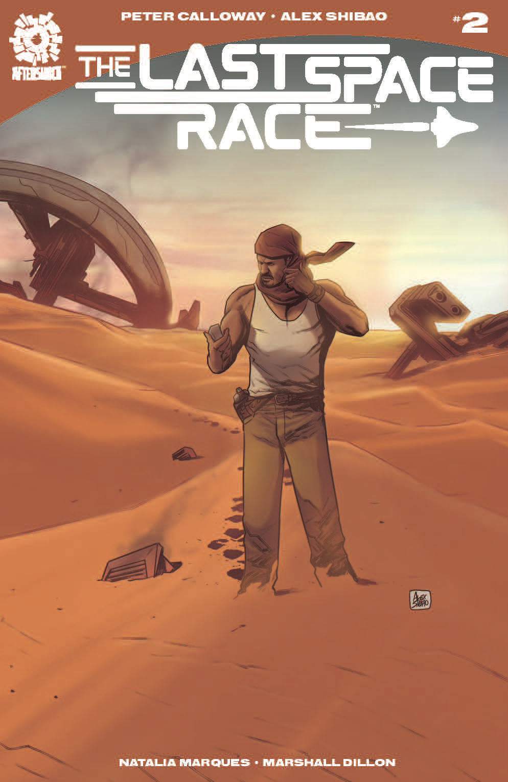 LAST SPACE RACE #2 COVER
