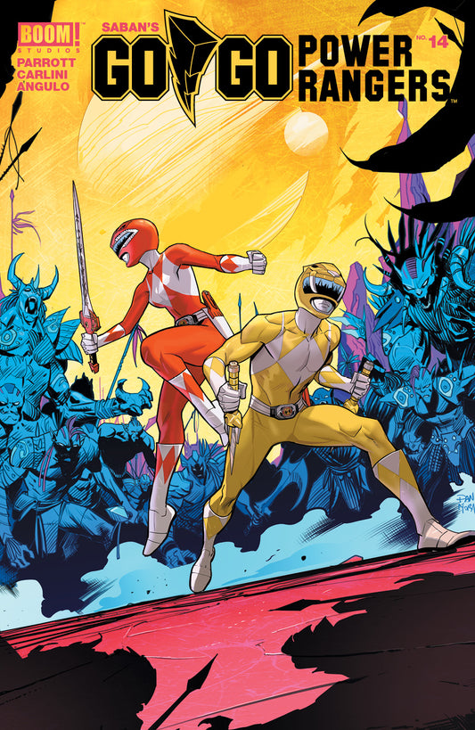 GO GO POWER RANGERS #14 MAIN & MIX SG COVER