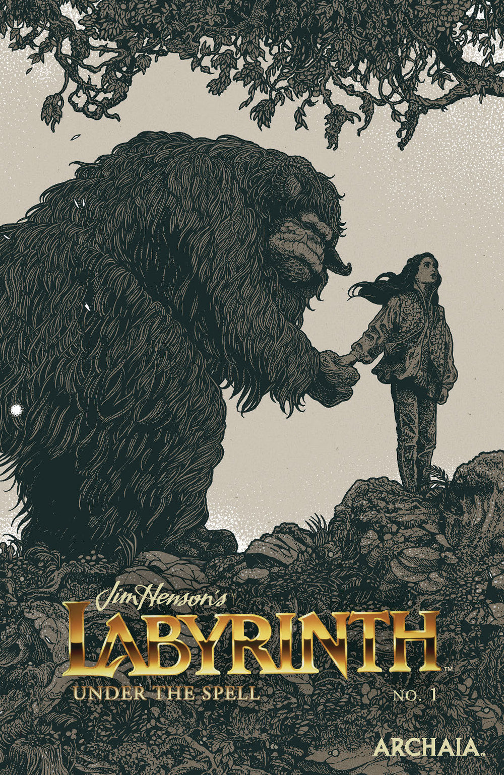 JIM HENSON LABYRINTH UNDER SPELL #1 PREORDER BECKETT VAR COVER