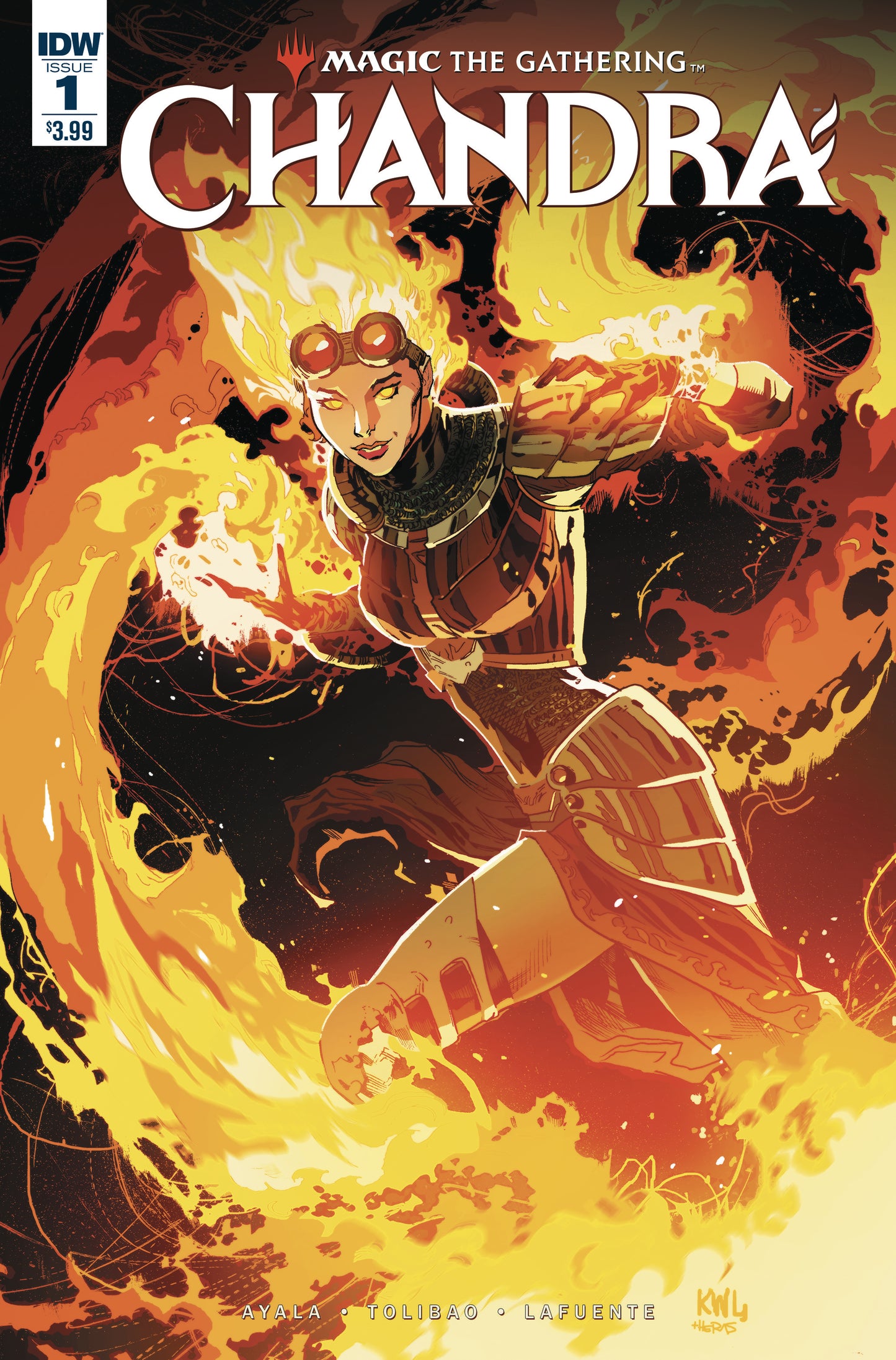 MAGIC THE GATHERING CHANDRA #1 CVR A LASHLEY COVER