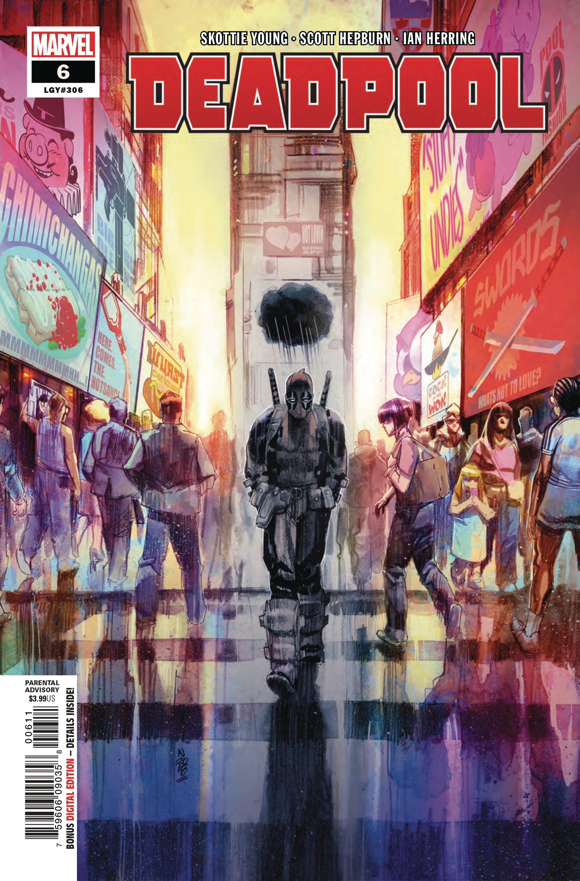 DEADPOOL #6 COVER