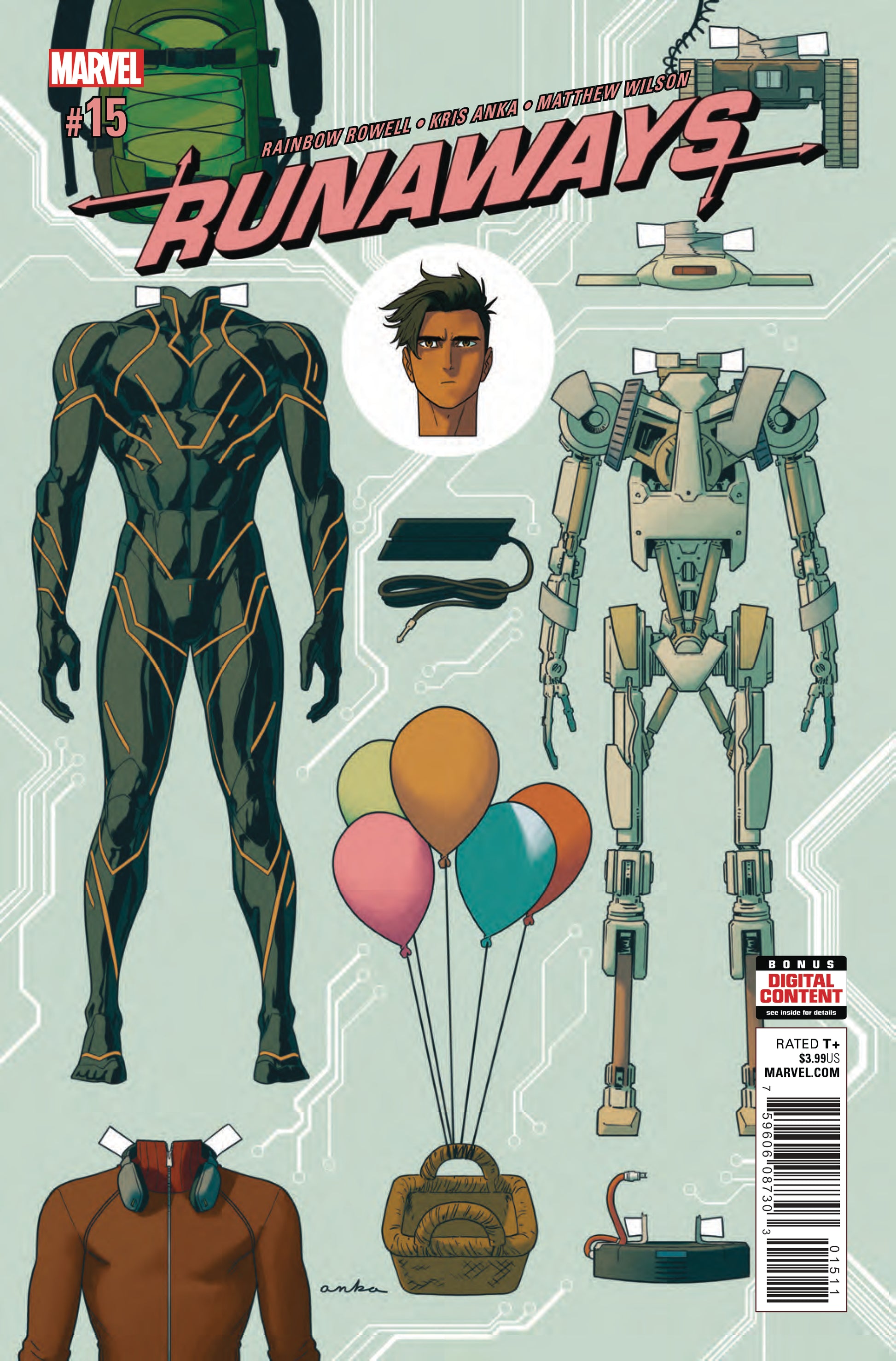RUNAWAYS #15 COVER