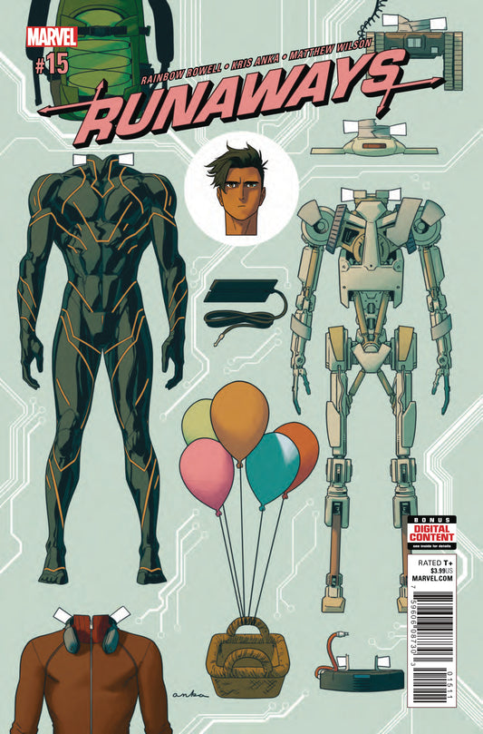 RUNAWAYS #15 COVER