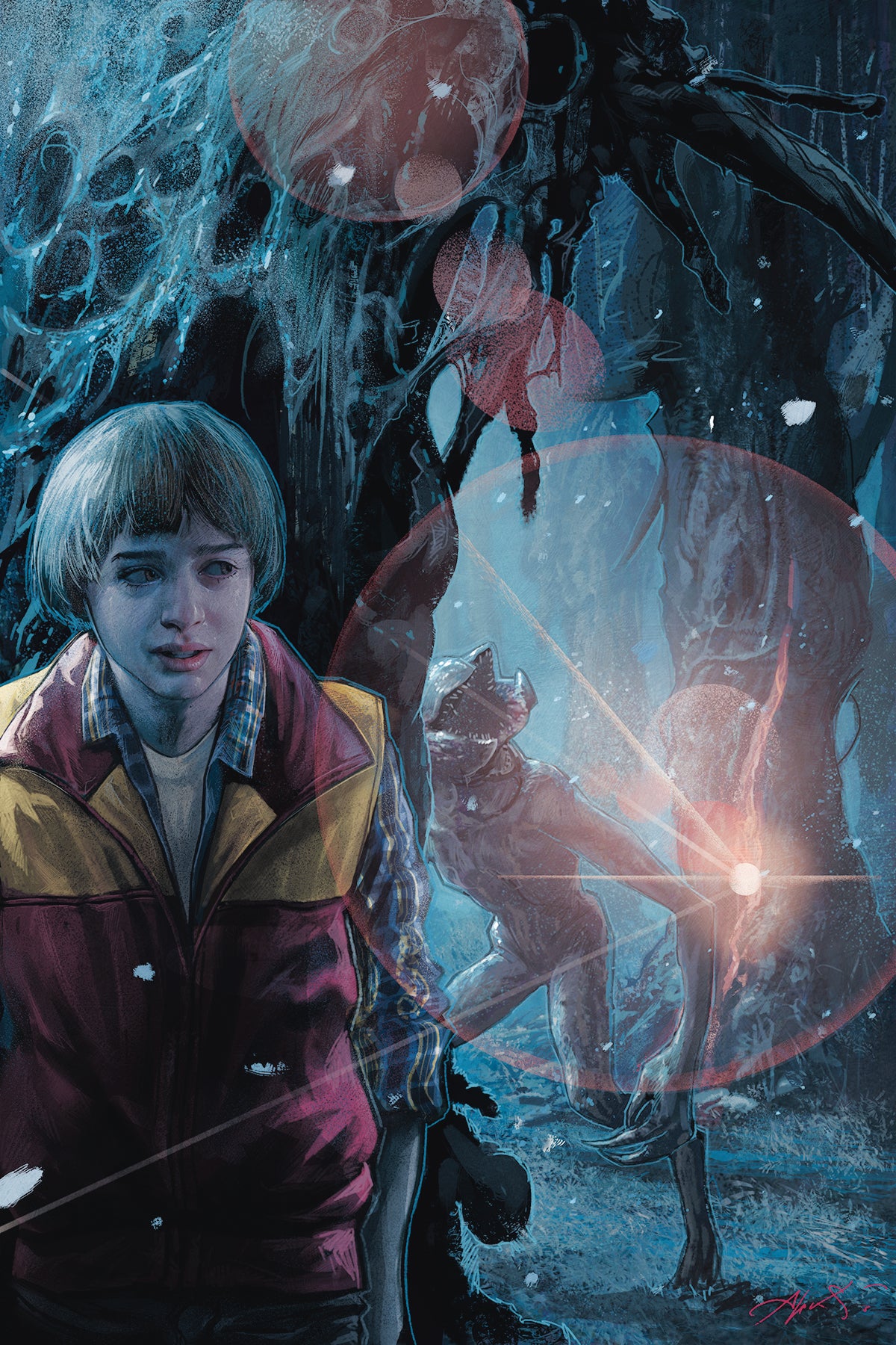 STRANGER THINGS #3 CVR A BRICLOT COVER