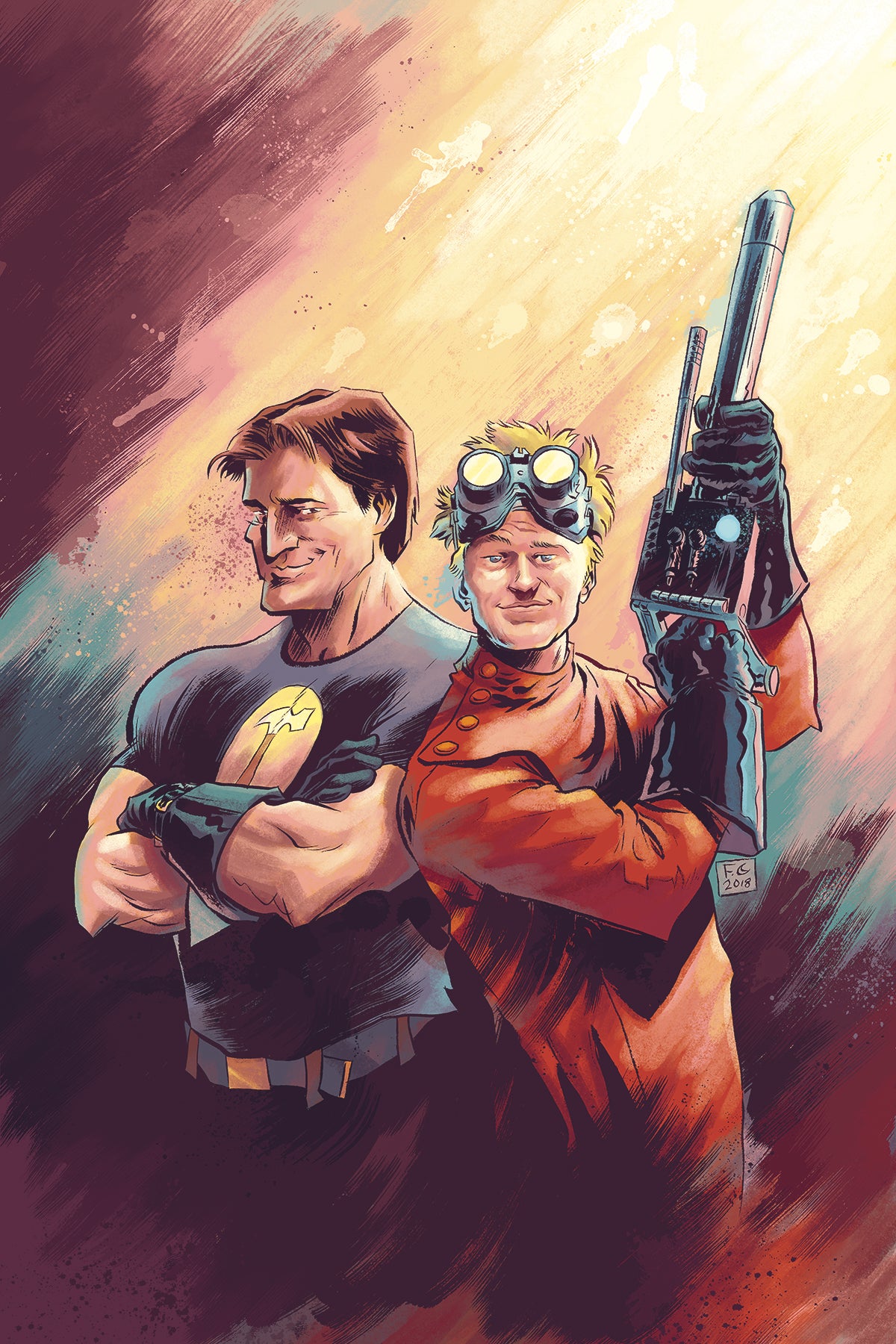 DR HORRIBLE BEST FRIENDS FOREVER #0 CVR A MOON COVER